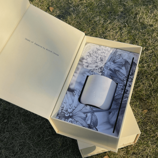 Premium Candle Rigid Box with Flip Lid and Custom Insert