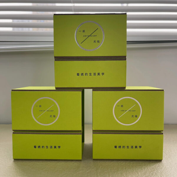 Foldable Candle Rigid Box with Integrated Insert Structure
