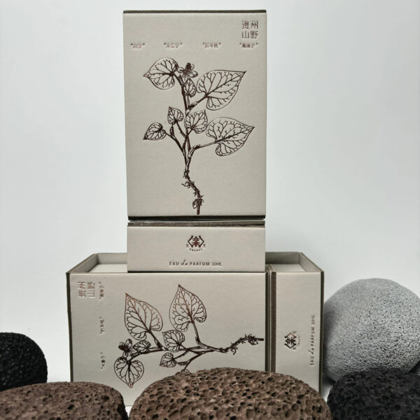 Eco Candle Rigid Box with Greyboard and Textured Cotton Paper