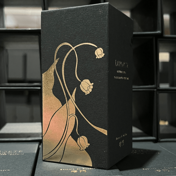 Custom Rigid Drawer Perfume Box with Foil Stamped Logo